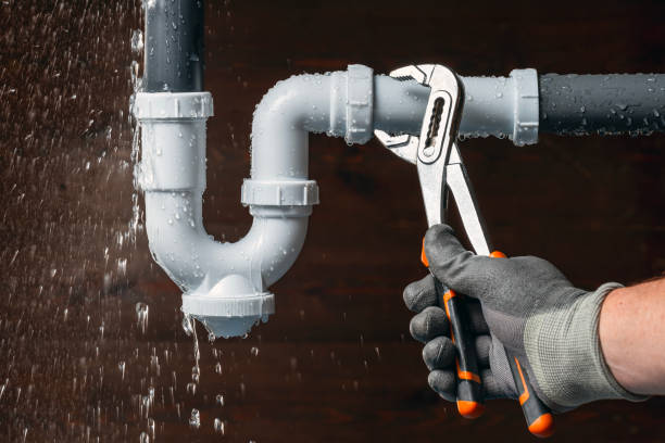 Professional Leak Detection technician working in Bedford, NH